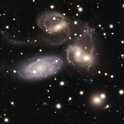 Stephans Quintet, NGC 7318