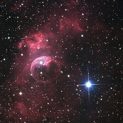 Bubble Nebula, NGC 7635, C 11