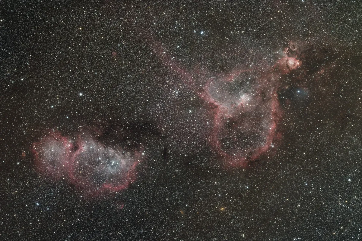 Heart and Soul Nebulae