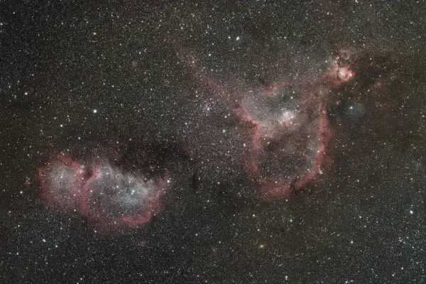 Heart and Soul Nebulae